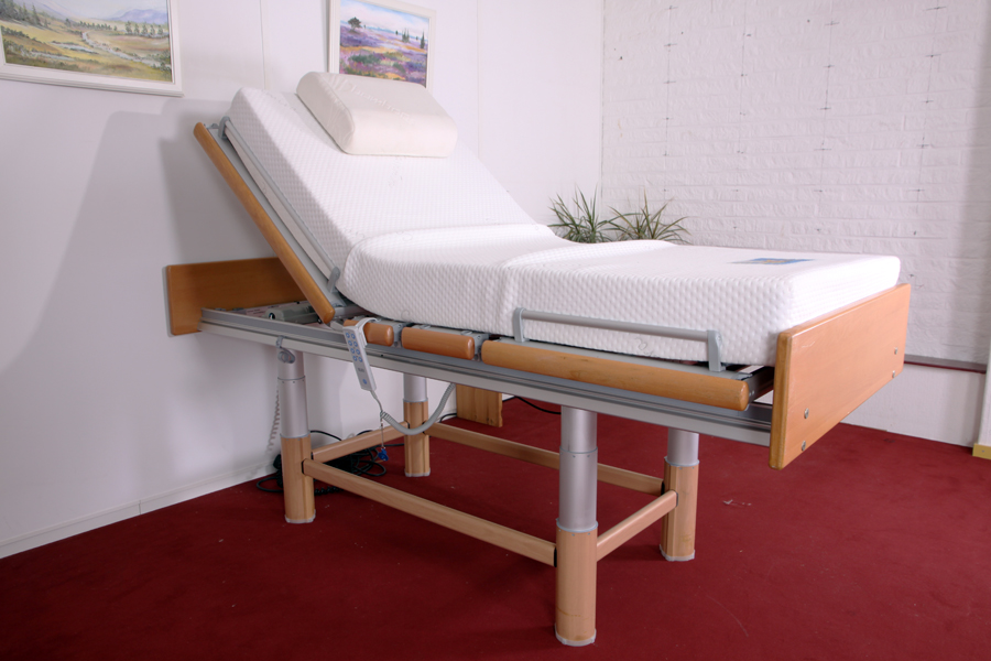 Hoog-laag bed qqq1193 Belletto 3080 NN 90 x 200 zorg-verpleeg bed van Völker